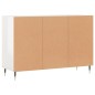 vidaXL Sideboard Hochglanz-Weiß 103,5x35x70 cm Holzwerkstoff vidaXL Sideboard Hochglanz-Weiß 103,5x35x70 cm Holzwerkstoff