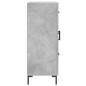 vidaXL Sideboard Betongrau 69,5x34x90 cm Holzwerkstoff vidaXL Sideboard Betongrau 69,5x34x90 cm Holzwerkstoff