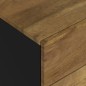 vidaXL Nachttisch 50x33x62 cm Massivholz Mango & Holzwerkstoff