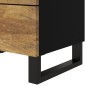 vidaXL Nachttisch 50x33x62 cm Massivholz Mango & Holzwerkstoff