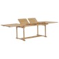 vidaXL 9-tlg. Garten-Essgruppe 180-280 x 100 x 75 cm Teak Massivholz vidaXL 9-tlg. Garten-Essgruppe 180-280 x 100 x 75 cm Teak Massivholz