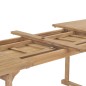 vidaXL 9-tlg. Garten-Essgruppe 180-280 x 100 x 75 cm Teak Massivholz vidaXL 9-tlg. Garten-Essgruppe 180-280 x 100 x 75 cm Teak Massivholz