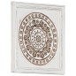 vidaXL Handgeschnitzte Wandpaneele 2 Stk. MDF 40x40x1,5cm vidaXL Handgeschnitzte Wandpaneele 2 Stk. MDF 40x40x1,5cm