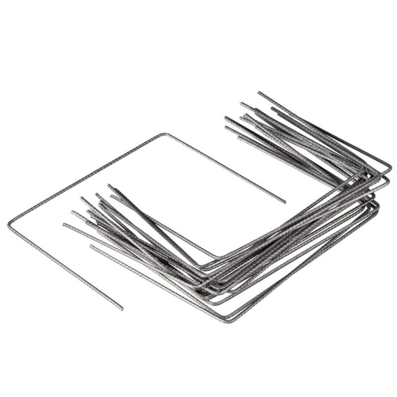 Nature Befestigungsanker für Bodengewebe 20 Stk. 25x20 cm Metall Nature Befestigungsanker für Bodengewebe 20 Stk. 25x20 cm Metall