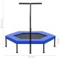 vidaXL Fitness Trampolin mit Griff Sicherheitspolster Sechseck 122 cm vidaXL Fitness Trampolin mit Griff Sicherheitspolster Sechseck 122 cm