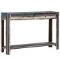 vidaXL Konsolentisch Massivholz Vintage 118 x 30 x 80 cm vidaXL Konsolentisch Massivholz Vintage 118 x 30 x 80 cm