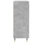 vidaXL Sideboard Betongrau 69,5x34x90 cm Holzwerkstoff vidaXL Sideboard Betongrau 69,5x34x90 cm Holzwerkstoff