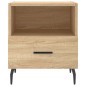 vidaXL Nachttische 2 Stk. Sonoma-Eiche 40x35x47,5 cm Holzwerkstoff vidaXL Nachttische 2 Stk. Sonoma-Eiche 40x35x47,5 cm Holzwerkstoff