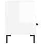 vidaXL TV-Schrank Hochglanz-Weiß 80x36x50 cm Holzwerkstoff vidaXL TV-Schrank Hochglanz-Weiß 80x36x50 cm Holzwerkstoff