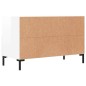 vidaXL TV-Schrank Hochglanz-Weiß 80x36x50 cm Holzwerkstoff vidaXL TV-Schrank Hochglanz-Weiß 80x36x50 cm Holzwerkstoff