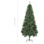 vidaXL Künstlicher Weihnachtsbaum mit Kiefernzapfen Grün 210 cm vidaXL Künstlicher Weihnachtsbaum mit Kiefernzapfen Grün 210 cm