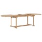 vidaXL 9-tlg. Garten-Essgruppe 180-280 x 100 x 75 cm Teak Massivholz vidaXL 9-tlg. Garten-Essgruppe 180-280 x 100 x 75 cm Teak Massivholz