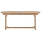 vidaXL 9-tlg. Garten-Essgruppe 180-280 x 100 x 75 cm Teak Massivholz vidaXL 9-tlg. Garten-Essgruppe 180-280 x 100 x 75 cm Teak Massivholz