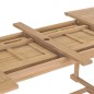 vidaXL 9-tlg. Garten-Essgruppe 180-280 x 100 x 75 cm Teak Massivholz vidaXL 9-tlg. Garten-Essgruppe 180-280 x 100 x 75 cm Teak Massivholz