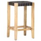 vidaXL Barhocker 2 Stk. Schwarz Echtleder 75 cm vidaXL Barhocker 2 Stk. Schwarz Echtleder 75 cm
