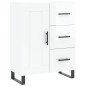 vidaXL Sideboard Hochglanz-Weiß 69,5x34x90 cm Holzwerkstoff vidaXL Sideboard Hochglanz-Weiß 69,5x34x90 cm Holzwerkstoff
