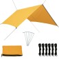 vidaXL Outdoor-Tarp 3x2,85 m Gelb vidaXL Outdoor-Tarp 3x2,85 m Gelb