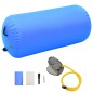 vidaXL Aufblasbare Gymnastik-Rolle mit Pumpe 120x75 cm PVC Blau vidaXL Aufblasbare Gymnastik-Rolle mit Pumpe 120x75 cm PVC Blau