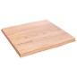 vidaXL Tischplatte 40x40x2 cm Massivholz Eiche Behandelt Baumkante vidaXL Tischplatte 40x40x2 cm Massivholz Eiche Behandelt Baumkante