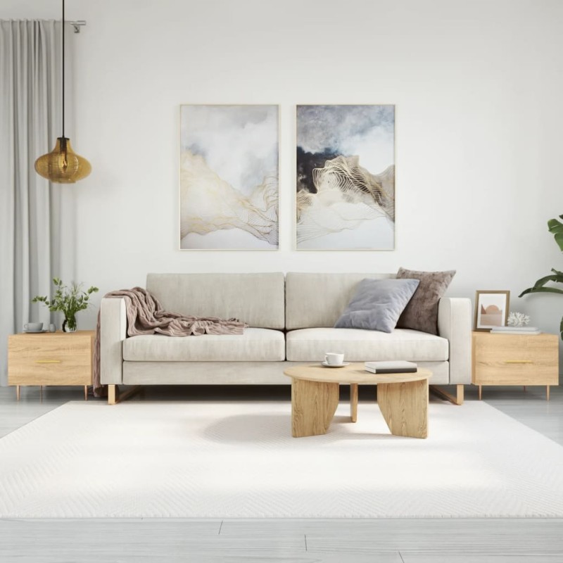 vidaXL Couchtische 2 Stk. Sonoma-Eiche 50x50x40 cm Holzwerkstoff vidaXL Couchtische 2 Stk. Sonoma-Eiche 50x50x40 cm Holzwerkstoff