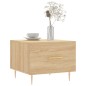 vidaXL Couchtische 2 Stk. Sonoma-Eiche 50x50x40 cm Holzwerkstoff vidaXL Couchtische 2 Stk. Sonoma-Eiche 50x50x40 cm Holzwerkstoff