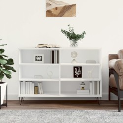 vidaXL Sideboard Hochglanz-Weiß 103,5x35x70 cm Holzwerkstoff