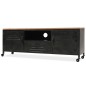 vidaXL TV-Schrank 120 x 30 x 43 cm Schwarz vidaXL TV-Schrank 120 x 30 x 43 cm Schwarz