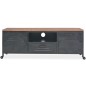vidaXL TV-Schrank 120 x 30 x 43 cm Schwarz vidaXL TV-Schrank 120 x 30 x 43 cm Schwarz