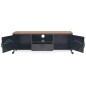 vidaXL TV-Schrank 120 x 30 x 43 cm Schwarz vidaXL TV-Schrank 120 x 30 x 43 cm Schwarz