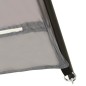 vidaXL Pool-Zelt Stoff 500x433x250 cm Grau vidaXL Pool-Zelt Stoff 500x433x250 cm Grau