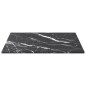 vidaXL Tischplatte Schwarz 30x30 cm 6 mm Hartglas in Marmoroptik vidaXL Tischplatte Schwarz 30x30 cm 6 mm Hartglas in Marmoroptik