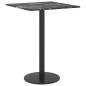 vidaXL Tischplatte Schwarz 30x30 cm 6 mm Hartglas in Marmoroptik vidaXL Tischplatte Schwarz 30x30 cm 6 mm Hartglas in Marmoroptik