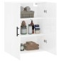 vidaXL Wandschrank Hochglanz-Weiß 69,5x34x90 cm vidaXL Wandschrank Hochglanz-Weiß 69,5x34x90 cm