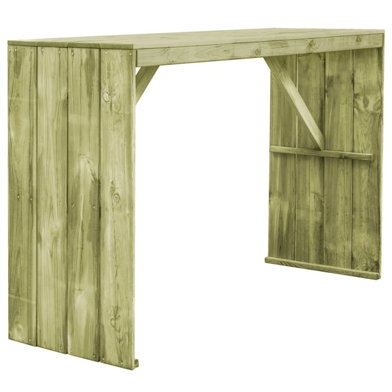vidaXL Bartisch 170×60×110 cm Imprägniertes Kiefernholz vidaXL Bartisch 170×60×110 cm Imprägniertes Kiefernholz
