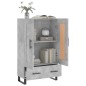 vidaXL Highboard Betongrau 69,5x31x115 cm Holzwerkstoff vidaXL Highboard Betongrau 69,5x31x115 cm Holzwerkstoff