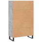 vidaXL Highboard Betongrau 69,5x31x115 cm Holzwerkstoff vidaXL Highboard Betongrau 69,5x31x115 cm Holzwerkstoff