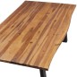 vidaXL Esstisch Akazienholz Massiv 200 x 90 cm vidaXL Esstisch Akazienholz Massiv 200 x 90 cm