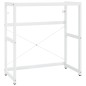 vidaXL Badezimmer Waschtischgestell Weiß 79x38x83 cm Eisen vidaXL Badezimmer Waschtischgestell Weiß 79x38x83 cm Eisen