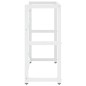 vidaXL Badezimmer Waschtischgestell Weiß 79x38x83 cm Eisen vidaXL Badezimmer Waschtischgestell Weiß 79x38x83 cm Eisen