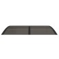 vidaXL Türvordach Schwarz 150x100 cm Polycarbonat vidaXL Türvordach Schwarz 150x100 cm Polycarbonat