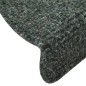 vidaXL Selbstklebende Treppenmatten 15 Stk. Grün 56x17x3cm Nadelvlies vidaXL Selbstklebende Treppenmatten 15 Stk. Grün 56x17x3cm Nadelvlies
