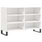 vidaXL Sideboard Hochglanz-Weiß 103,5x35x70 cm Holzwerkstoff vidaXL Sideboard Hochglanz-Weiß 103,5x35x70 cm Holzwerkstoff