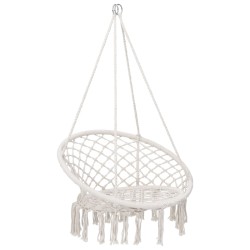 vidaXL Hängesessel 80 cm Beige