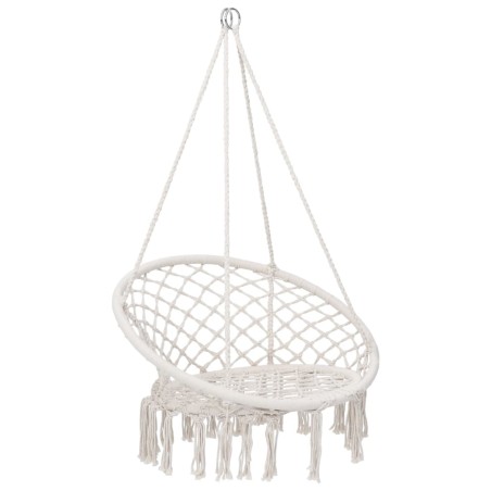 vidaXL Hängesessel 80 cm Beige