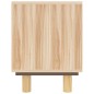 vidaXL TV-Schrank Braun 105x30x40 cm Massivholz Kiefer Natur-Rattan vidaXL TV-Schrank Braun 105x30x40 cm Massivholz Kiefer Natur-Rattan