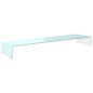 vidaXL TV-Aufsatz/Monitorerhöhung Glas Grün 120x30x13 cm vidaXL TV-Aufsatz/Monitorerhöhung Glas Grün 120x30x13 cm