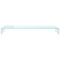vidaXL TV-Aufsatz/Monitorerhöhung Glas Grün 120x30x13 cm vidaXL TV-Aufsatz/Monitorerhöhung Glas Grün 120x30x13 cm