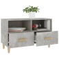 vidaXL TV-Schrank Betongrau 80x36x50 cm Holzwerkstoff vidaXL TV-Schrank Betongrau 80x36x50 cm Holzwerkstoff