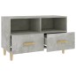 vidaXL TV-Schrank Betongrau 80x36x50 cm Holzwerkstoff vidaXL TV-Schrank Betongrau 80x36x50 cm Holzwerkstoff