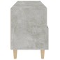 vidaXL TV-Schrank Betongrau 80x36x50 cm Holzwerkstoff vidaXL TV-Schrank Betongrau 80x36x50 cm Holzwerkstoff